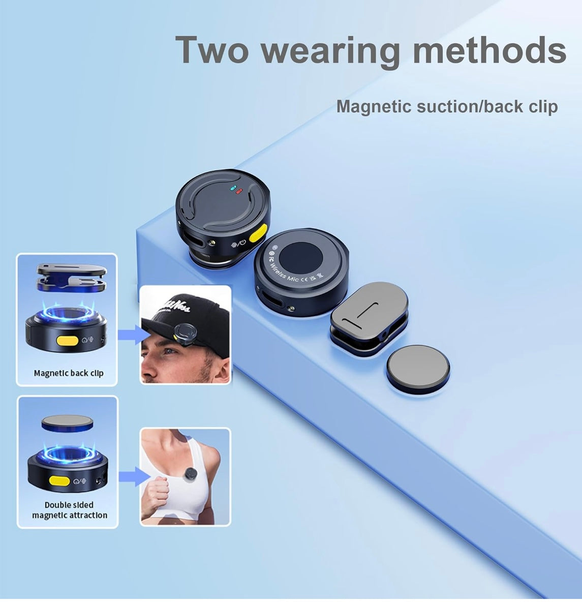 🎤 G8 Dual Wireless Microphone Set 🔥✨