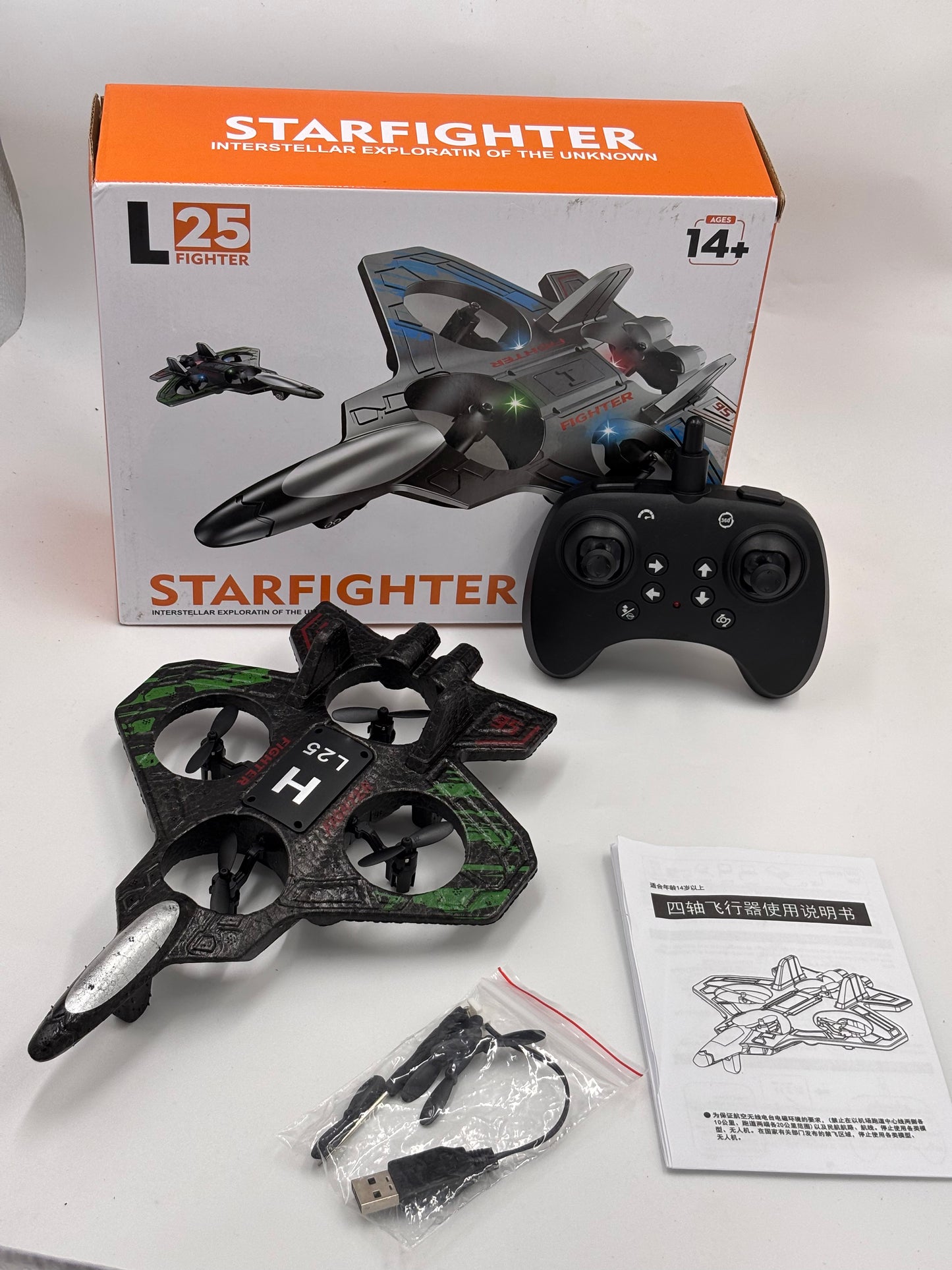 Starfighter L25 RC Aircraft – 360° Flip