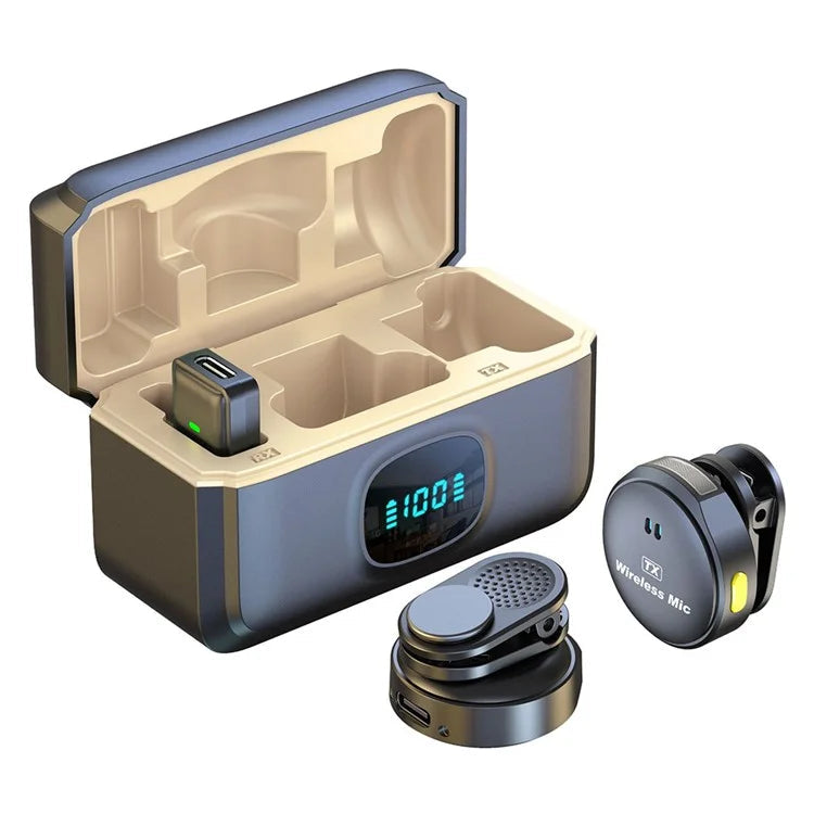 🎤 G8 Dual Wireless Microphone Set 🔥✨