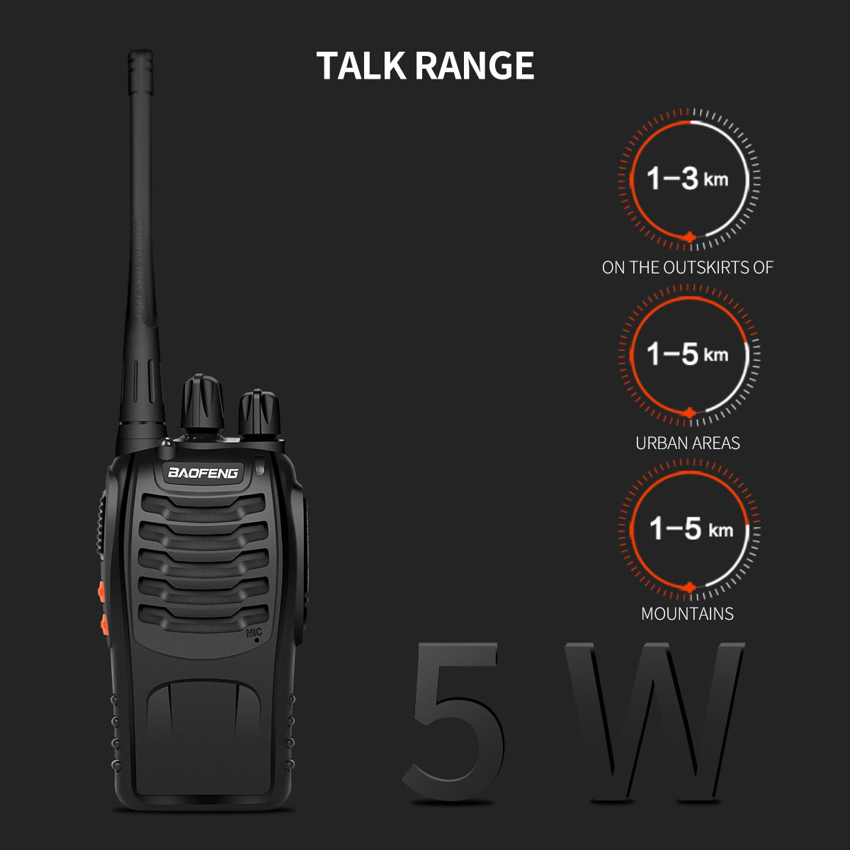 📡 Baofeng BF-888S Two-Way Radio Walkie Talkie 🎙️🔋